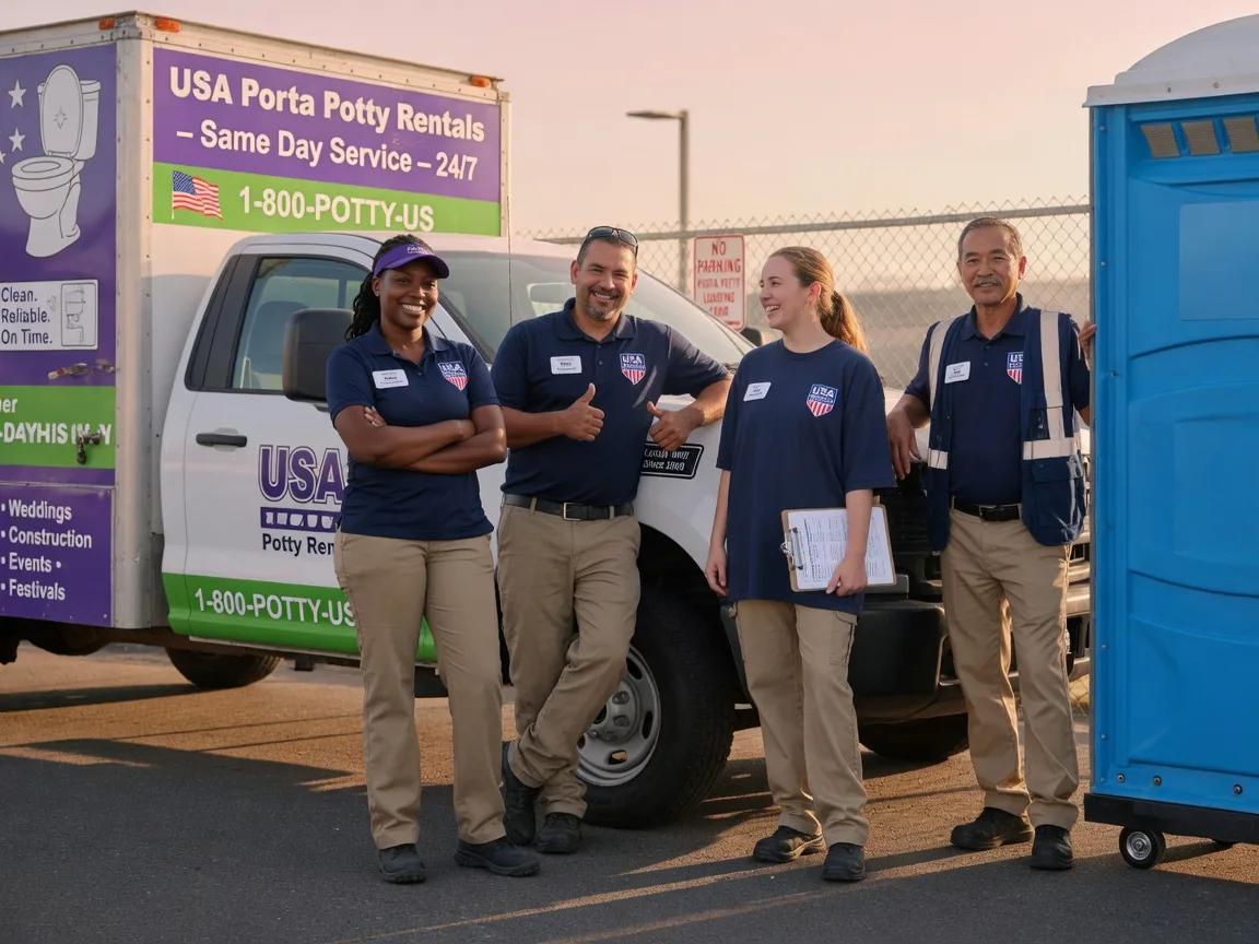 Porta Potty Rental company in Ona, WV